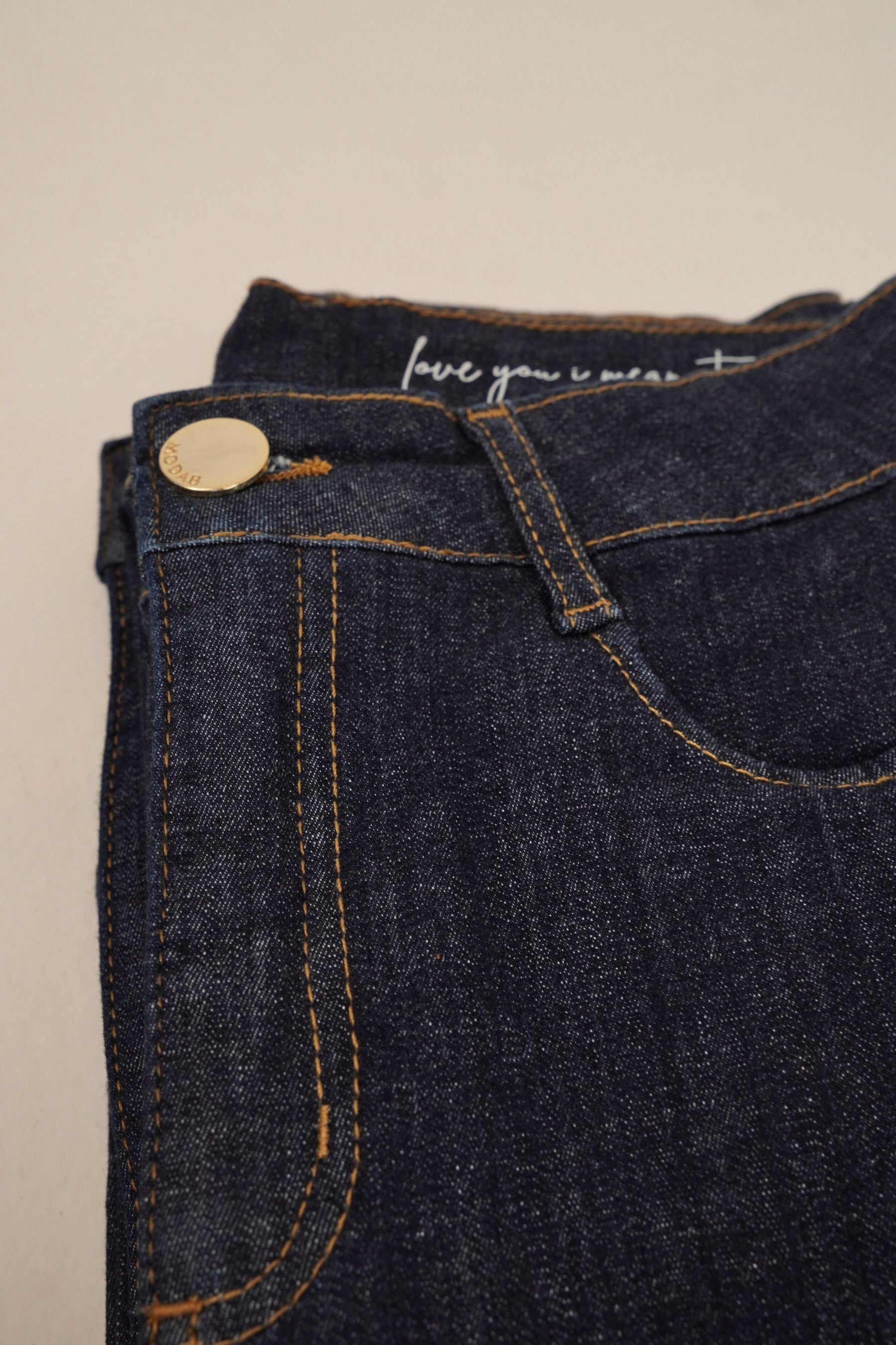 Calça Jeans Modeladora Fantástica Reta Cós Alto