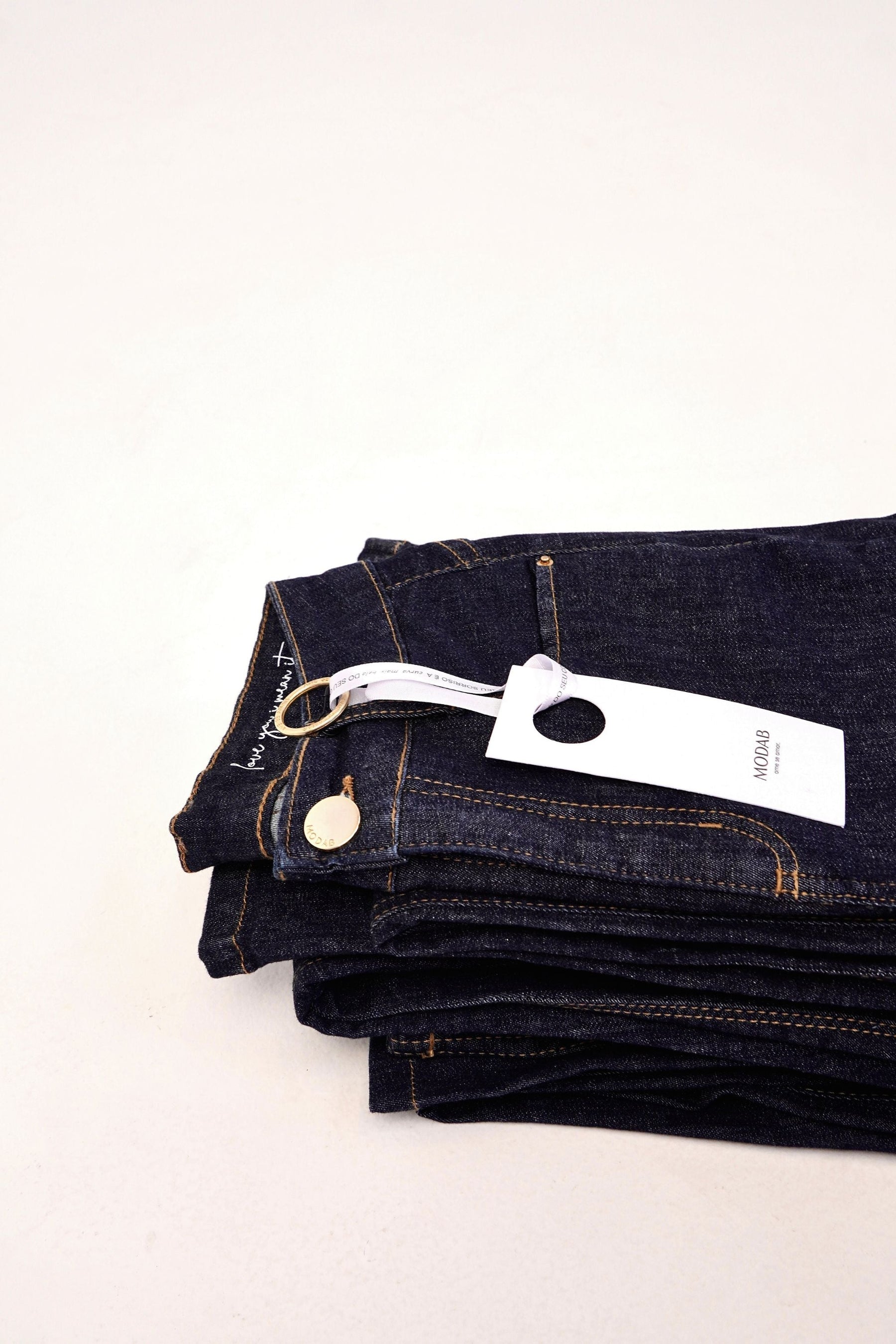 Calça Jeans Modeladora Mega Bumbum Skinny Fantástica Cós Alto