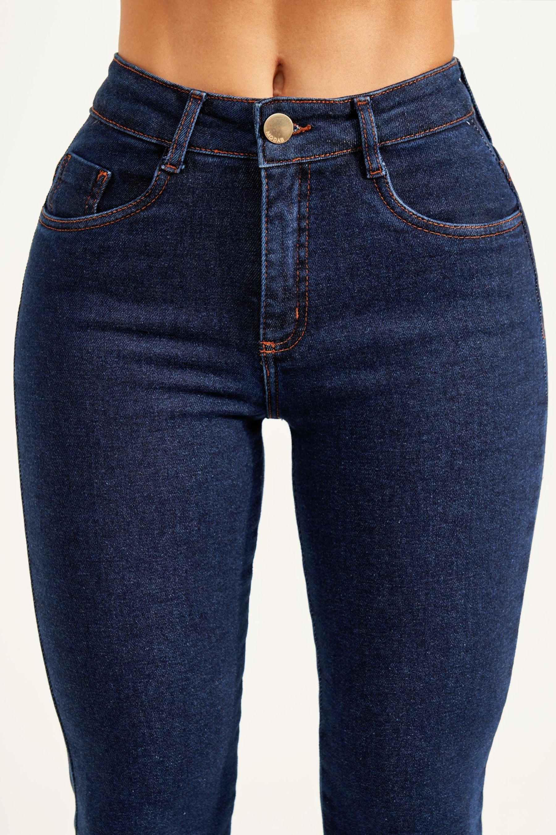 Calça Jeans Modeladora Luxury Flare Cós Médio