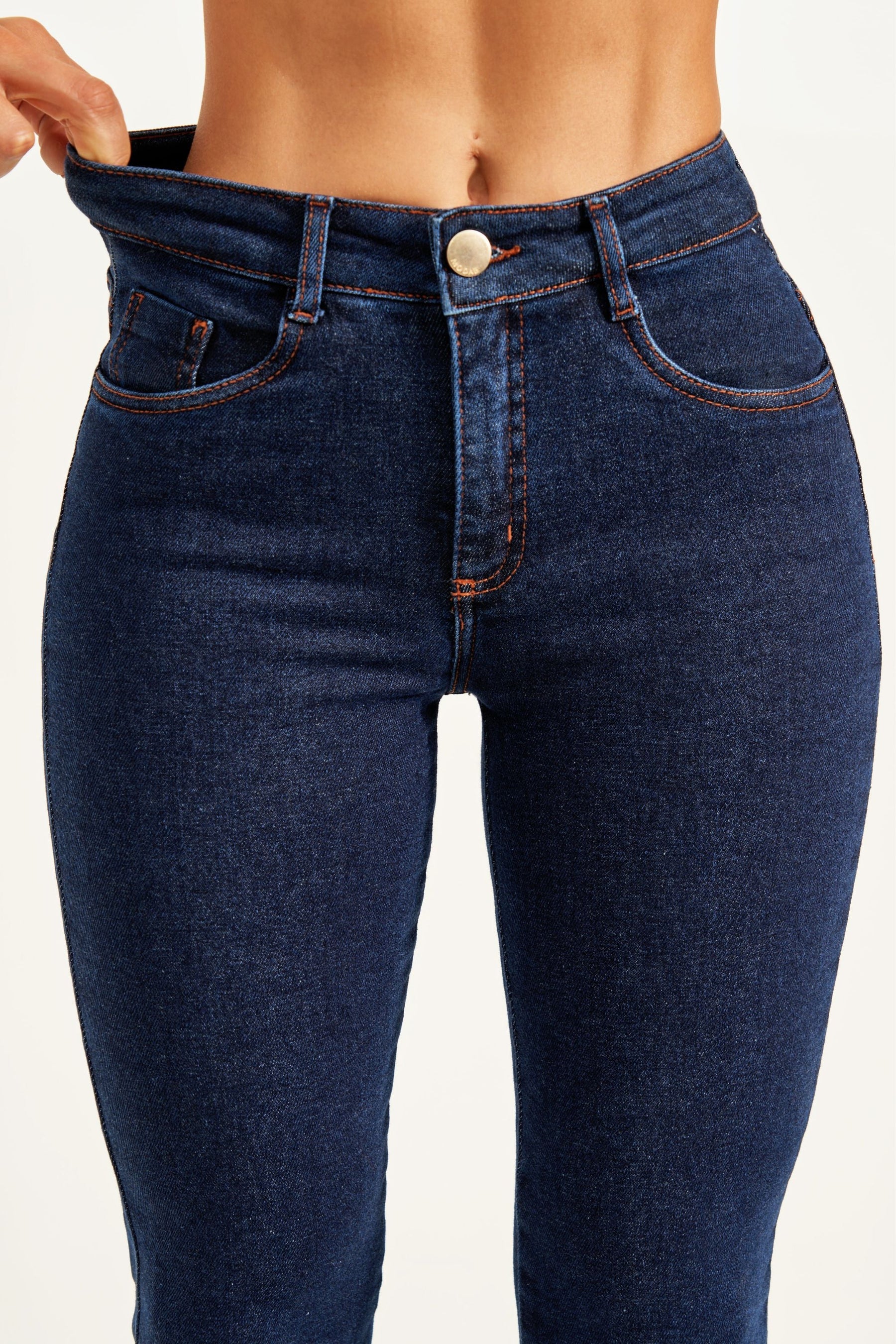 Calça Jeans Modeladora Luxury Flare Cós Médio