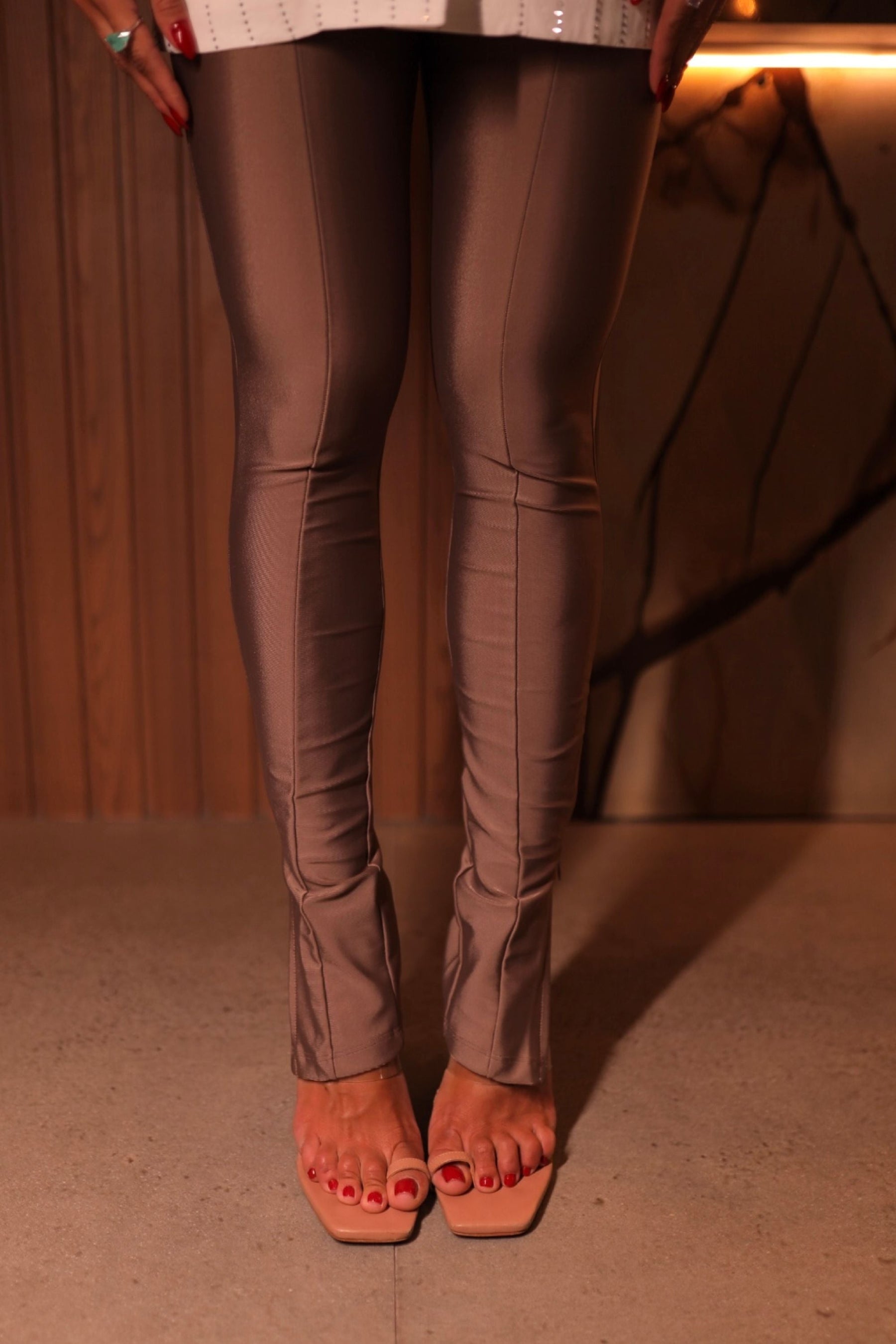 Calça Ultra Modeladora Glam Skinny Cós Alto - Fendi