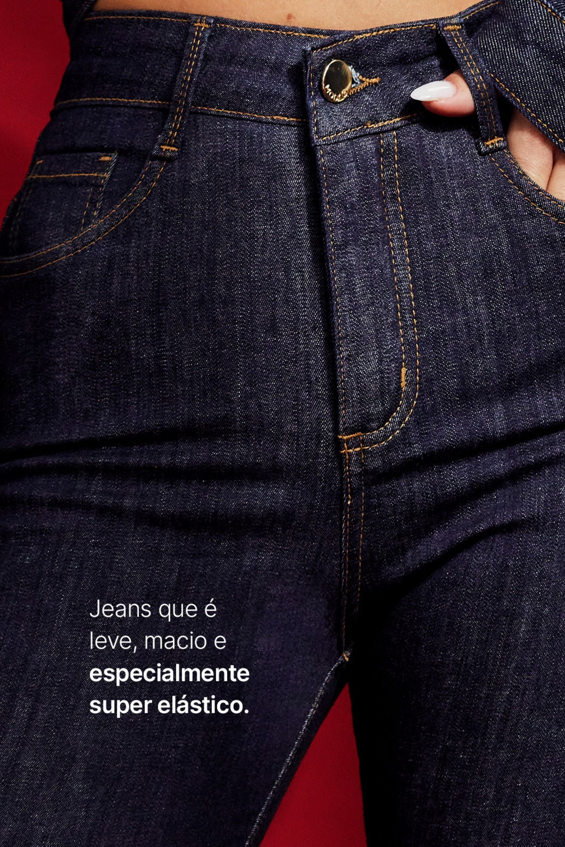 Calça Jeans Modeladora Fantástica Flare Cós Alto
