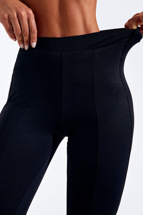 Calça Premium Curve Toda Dupla Skinny Preta