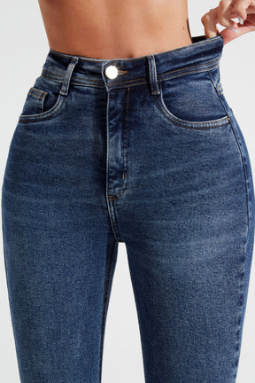 Calça Jeans Modeladora Essencial Skinny Cós Super Alto