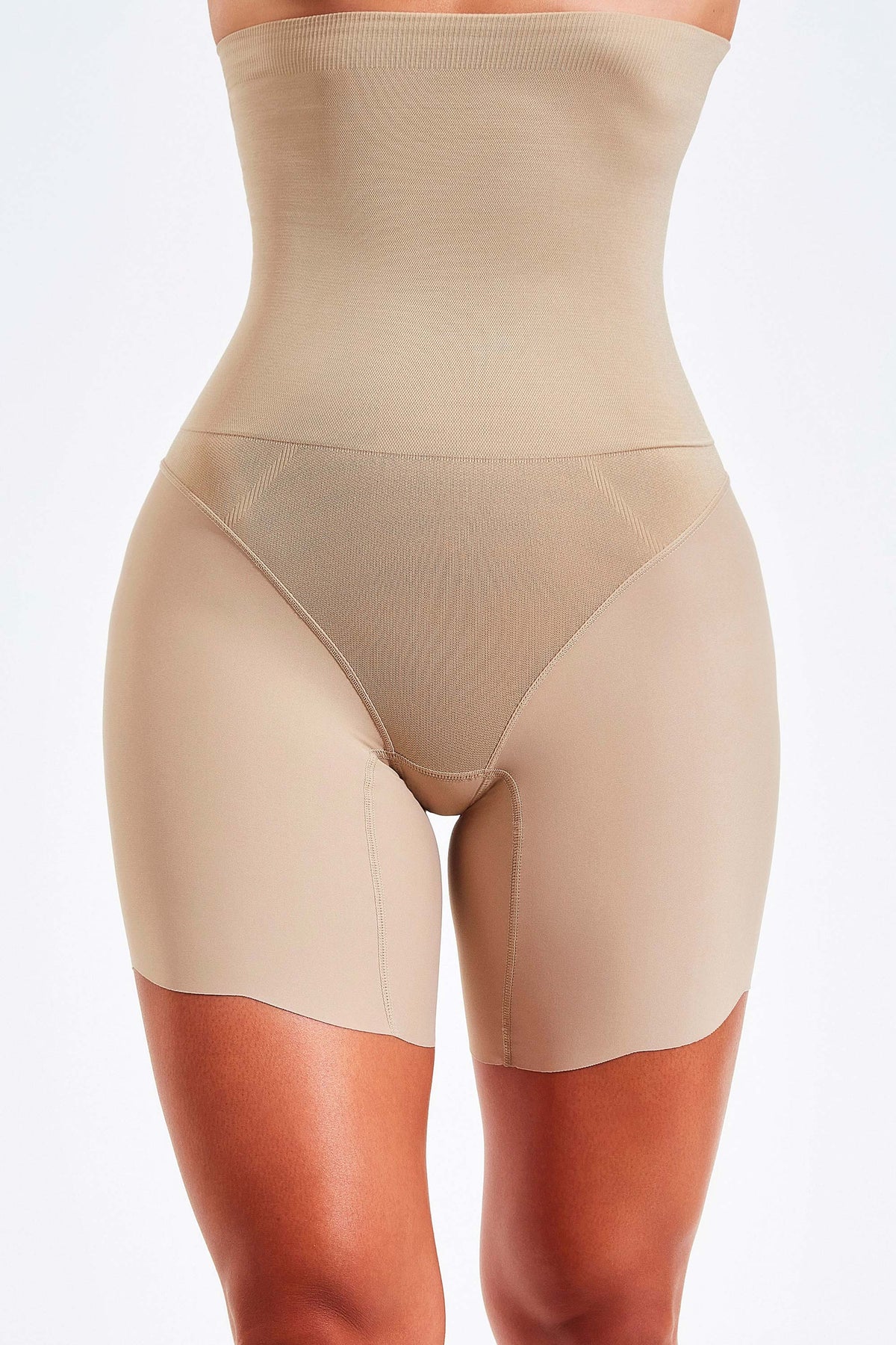 Shorts Modelador Cintura Perfeita Bege