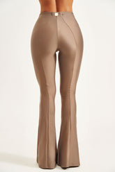 Calça Ultra Modeladora Glam Flare Cós Alto - Fendi