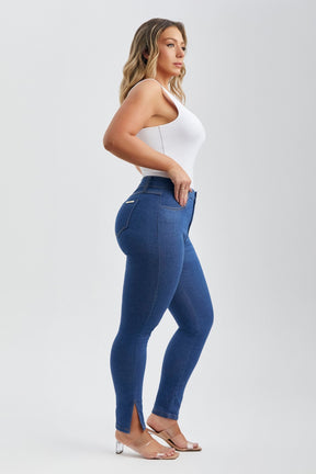 Calça Jeans Ultra Modeladora Skinny Jeans Médio Cós Médio