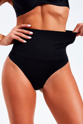 Calcinha Modeladora Fio Preta