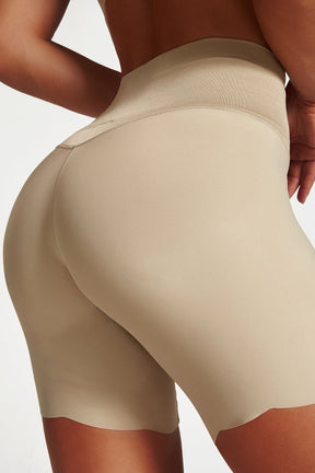 Shorts Modelador Que Afina Cintura Bege