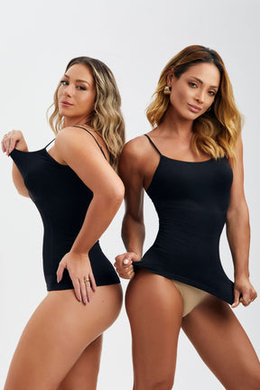 Regata Modeladora Extra Conforto Preta