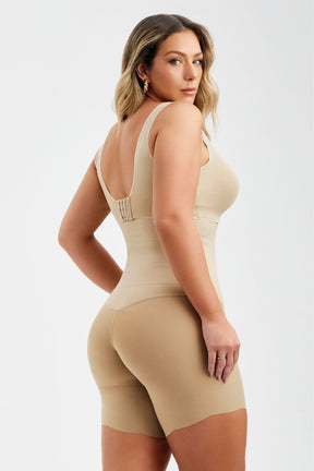 Shorts Modelador Cintura Perfeita Bege